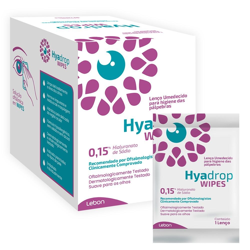 Hyadrop Wipes
